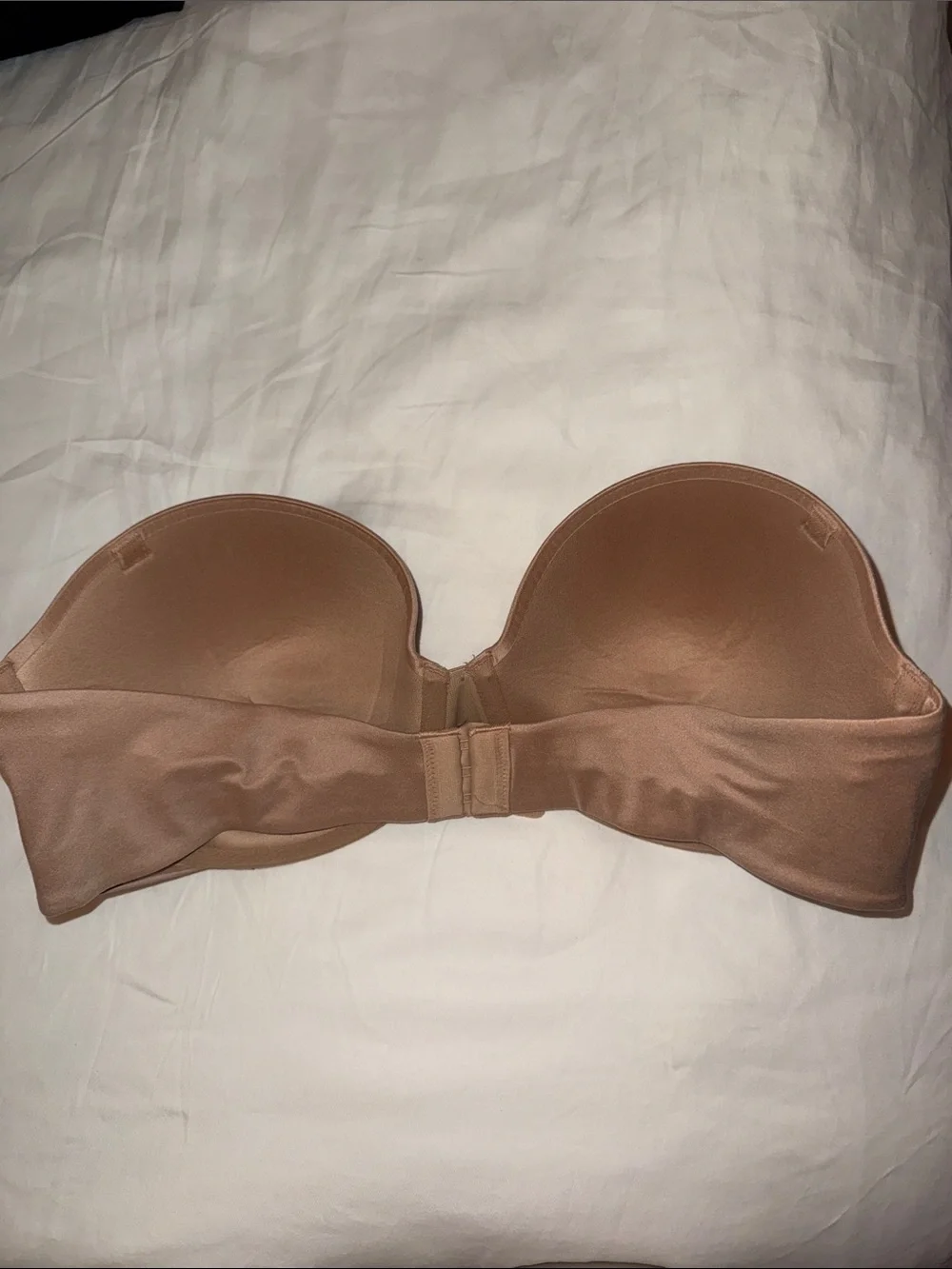 Victoria Secret Lined Strapless Bra - Nude